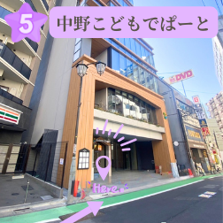 中野こどもでぱーと9階スタジオ